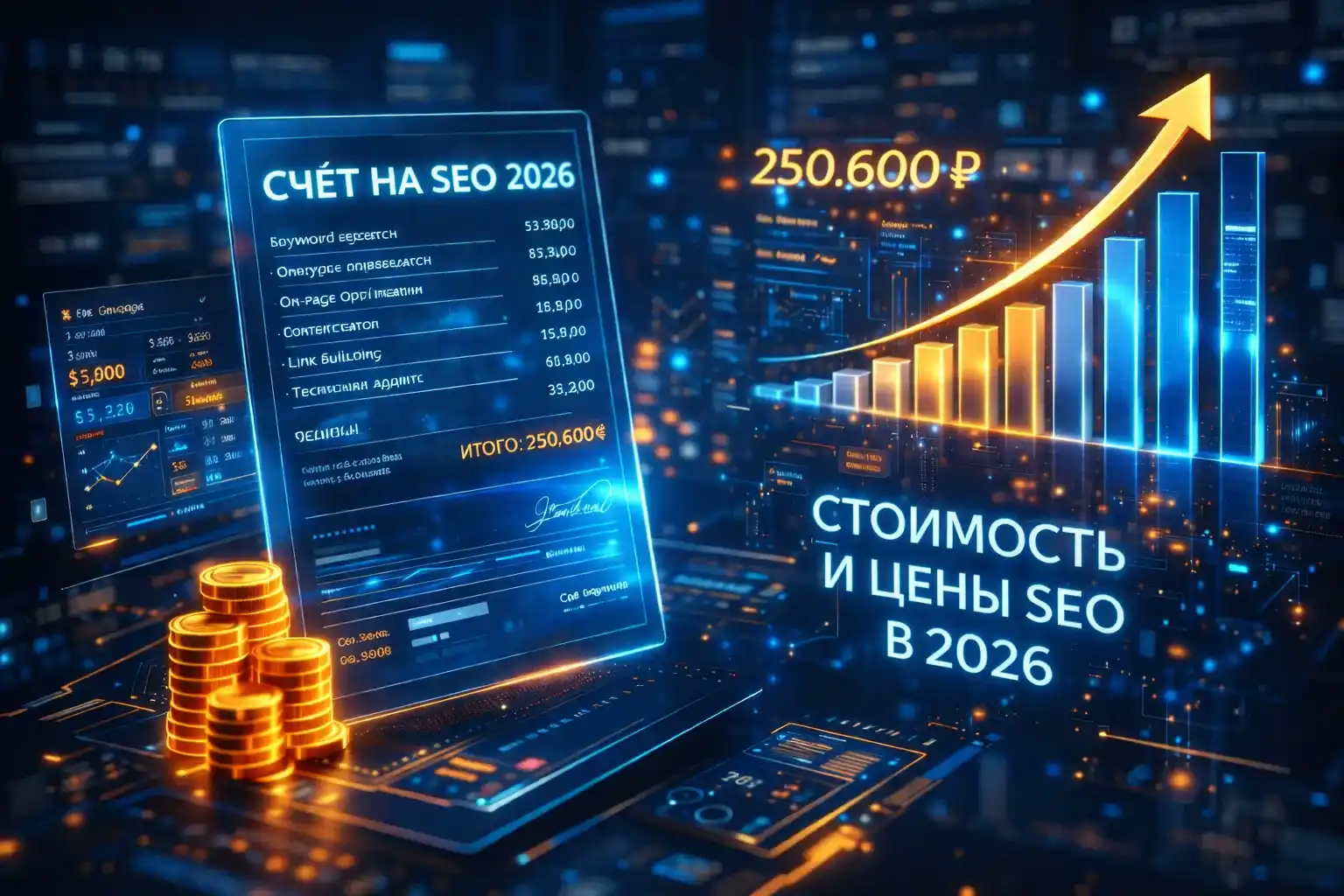 Прозрачное ценообразование на SEO услуги в 2026 году