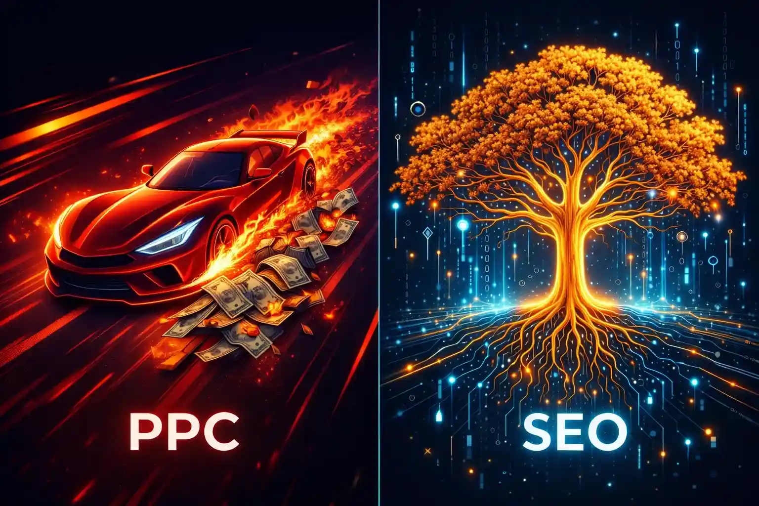 Сравнение эффективности SEO и Яндекс.Директ для коммерческих сайтов